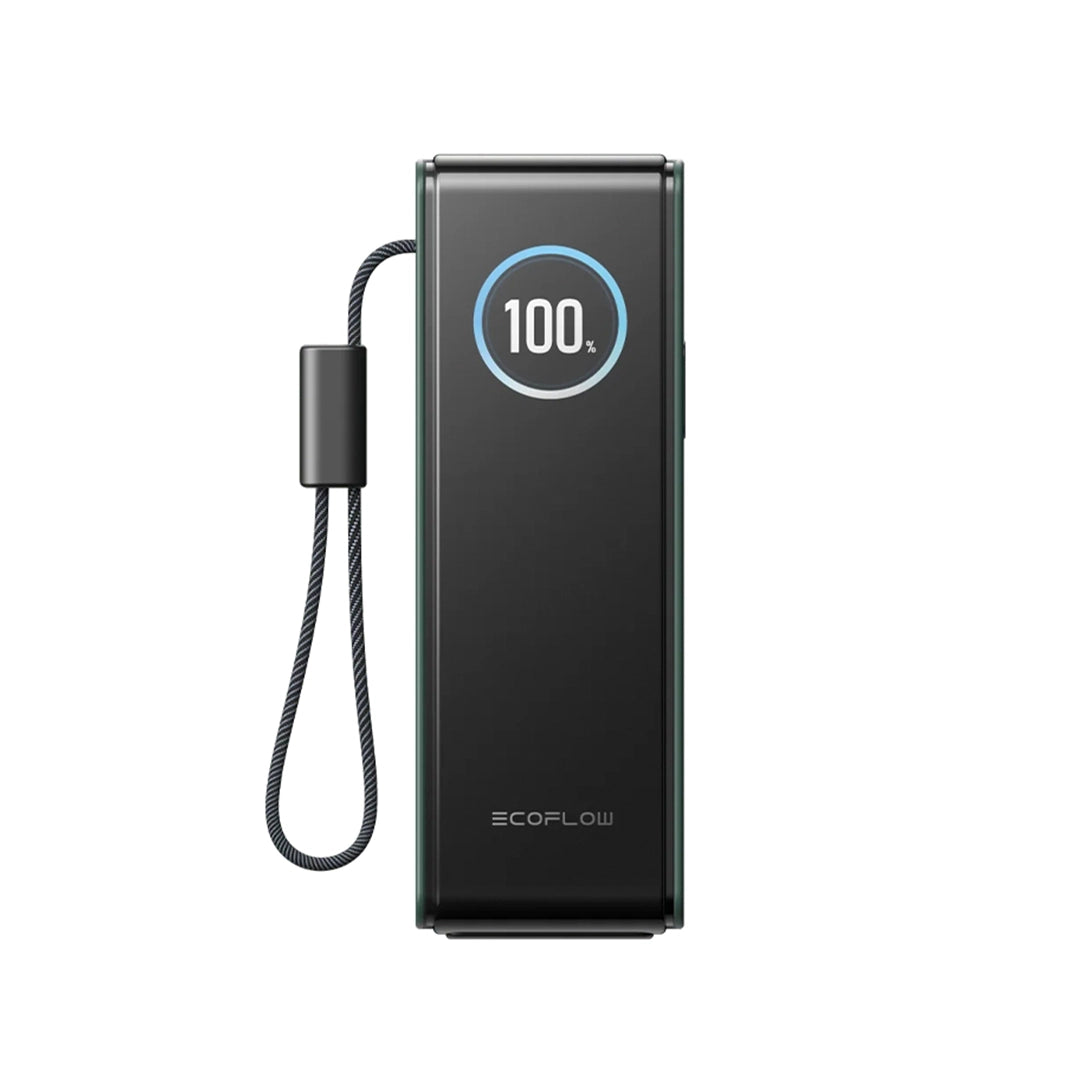 EcoFlow RAPID Power Bank (25000 mAh, 170 W, 100 W zabudované kabely) - zelená
