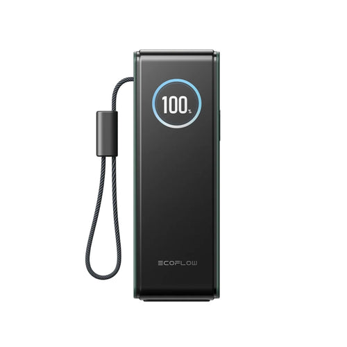 EcoFlow RAPID Power Bank (25000 mAh, 170 W, 100 W zabudované kabely) - zelená