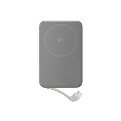 EcoFlow RAPID magnetická powerbanka (5000 mAh) - stříbrná