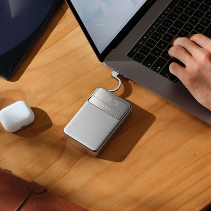 EcoFlow RAPID magnetická powerbanka (5000 mAh) - stříbrná