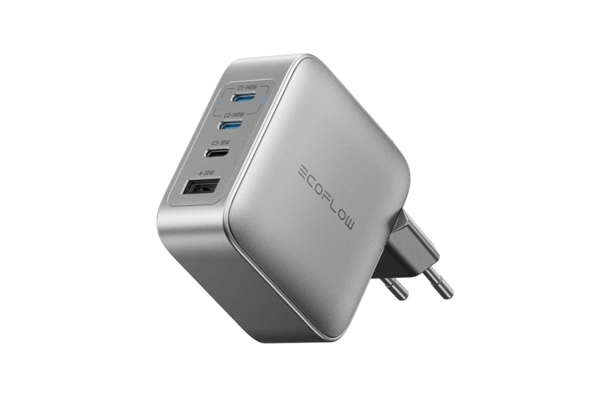 EcoFlow RAPID Pro Charger (140W, 4 Ports, GaN)