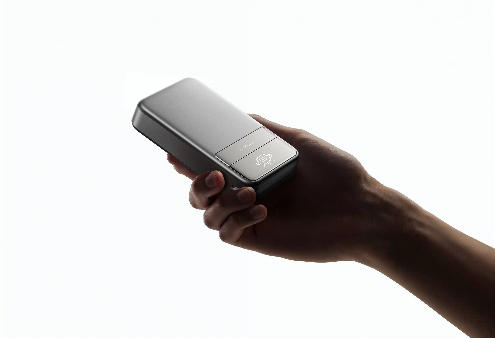EcoFlow RAPID magnetická powerbanka (10000 mAh) - stříbrná