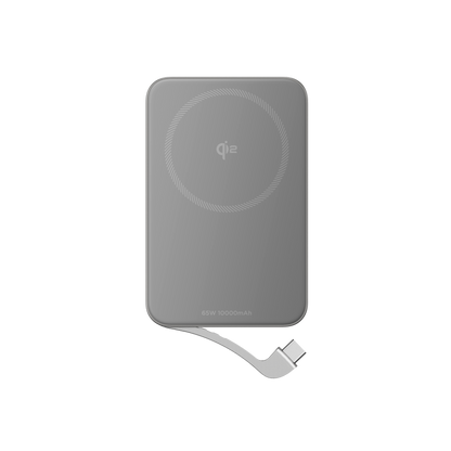 EcoFlow RAPID magnetická powerbanka (10000 mAh) - stříbrná