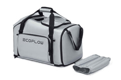 Ochranný obal pro EcoFlow WAVE 2 a WAVE 3 s držáky na veškeré příslušenství- stříbrný