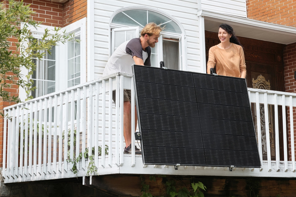 EcoFlow závěsný balkonový systém pro solární panely