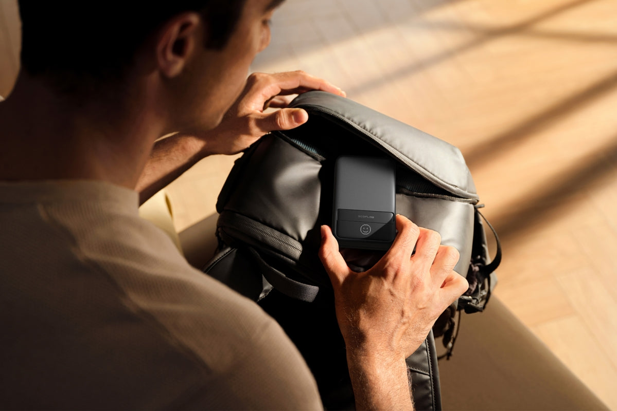 EcoFlow RAPID magnetická powerbanka (10000 mAh) - černá