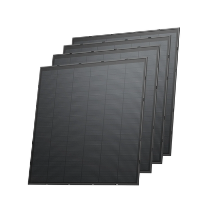 EcoFlow sada čtyř 250W rigidních solárních panelů