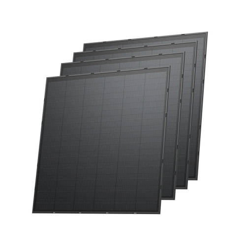 EcoFlow sada čtyř 250W rigidních solárních panelů