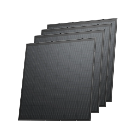 EcoFlow sada čtyř 250W rigidních solárních panelů