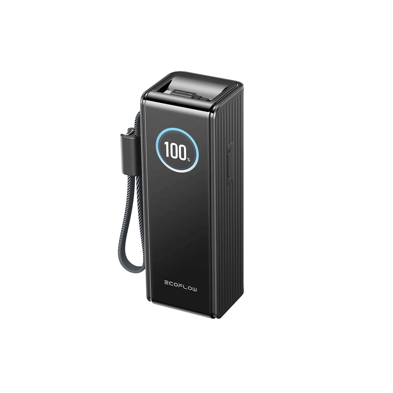 EcoFlow RAPID Power Bank (25000 mAh, 170 W, 100 W zabudované kabely) - černá