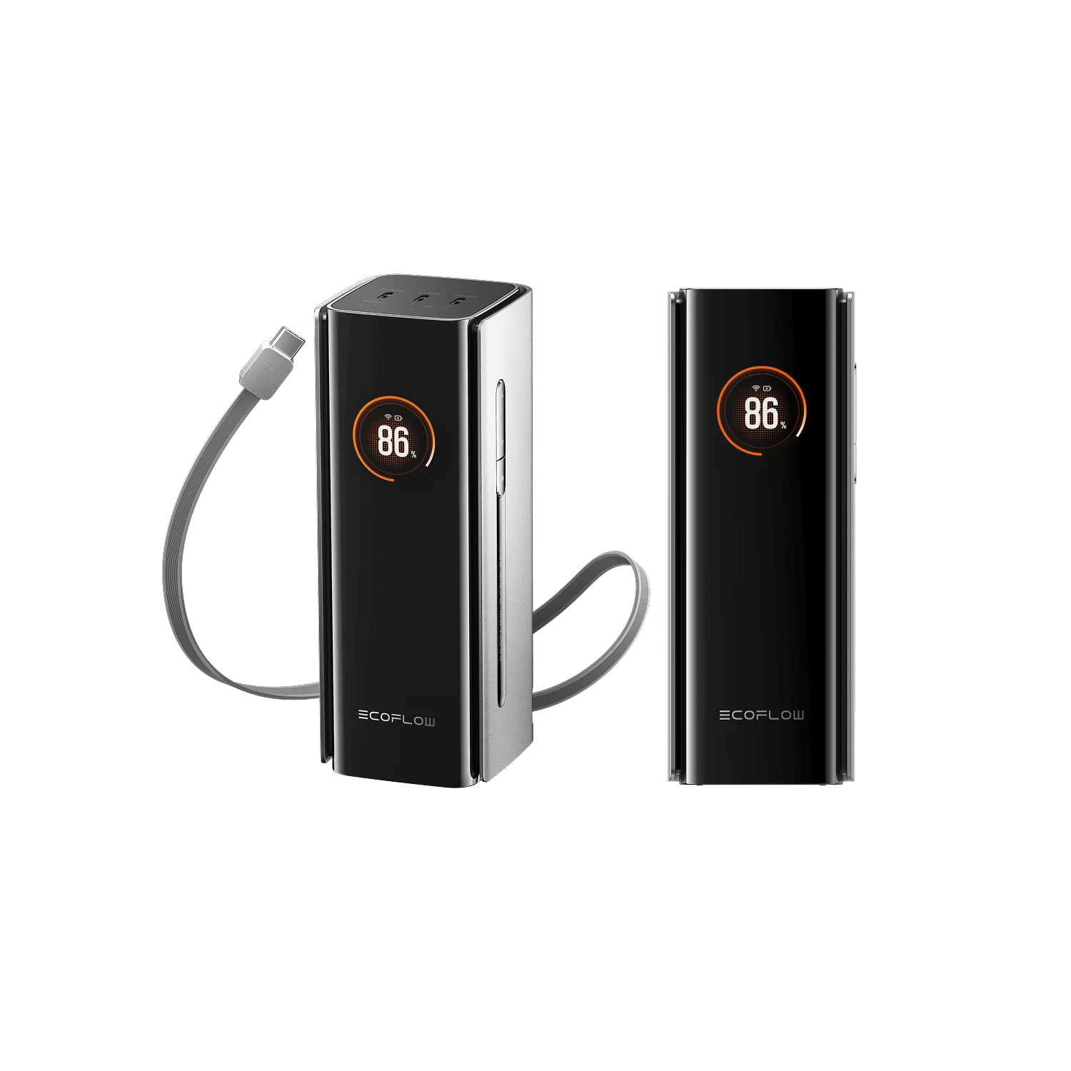 EcoFlow RAPID Pro Power Bank (20 000 mAh, 230 W, 100 W zabudovaný kabel)
